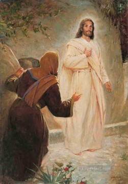 jesus Painting - Resurrected Christ Catholic Christian Jesus